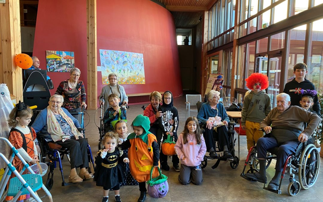 Une fête d’halloween inoubliable à la Christinière : Les enfants répandent la joie