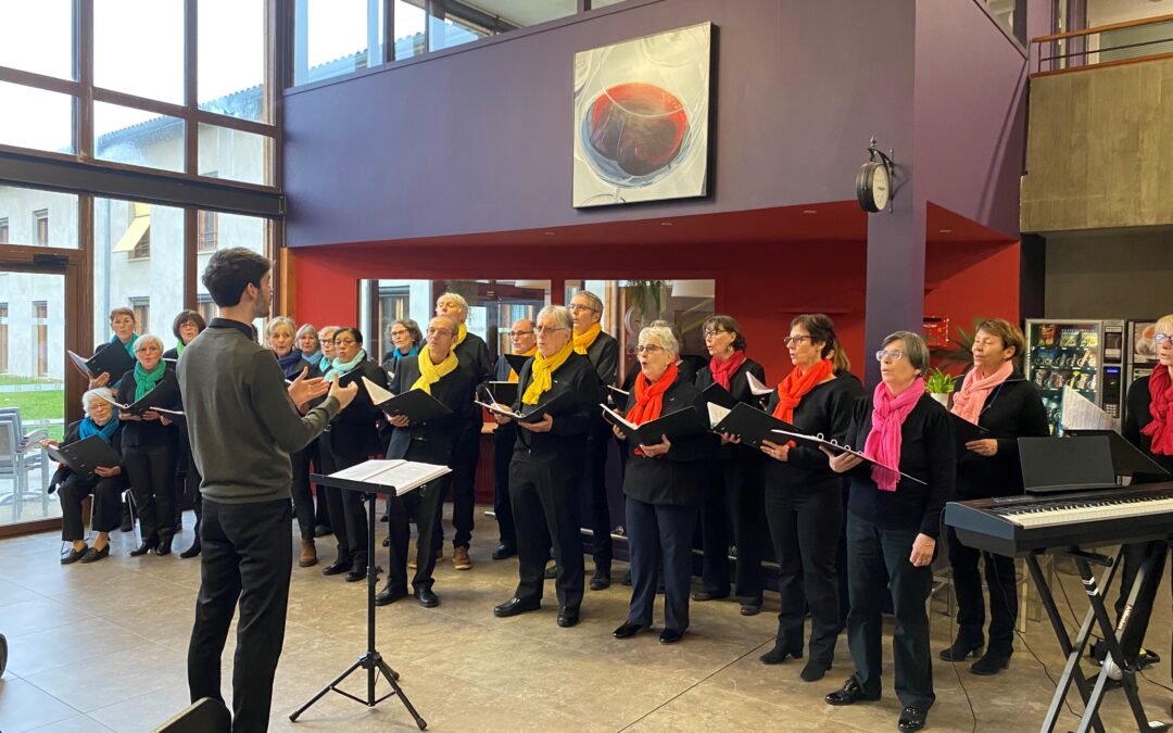 Concert à la Christinière : La Chorale Alégria de Taluyers Fait Vibrer les Cœurs
