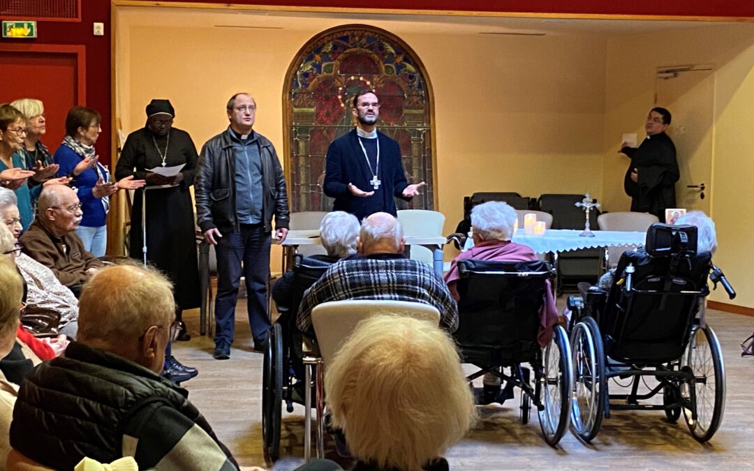 Visite du Père Loïc Lagadec et Célébration de la Messe