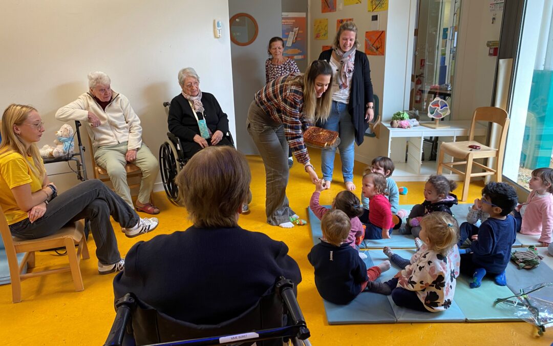 Sortie à la Crèche de Montagny