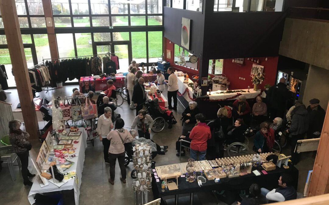 Un marché de Noël chaleureux et festif à la Christinière