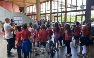 Visite de l’école de Taluyers : un bel échange intergénérationnel 👧🧓