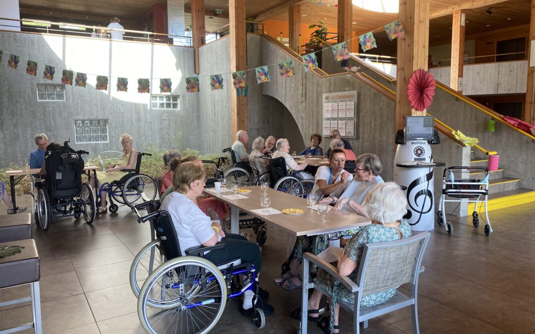 Préparation à l’apéro à La Christinière