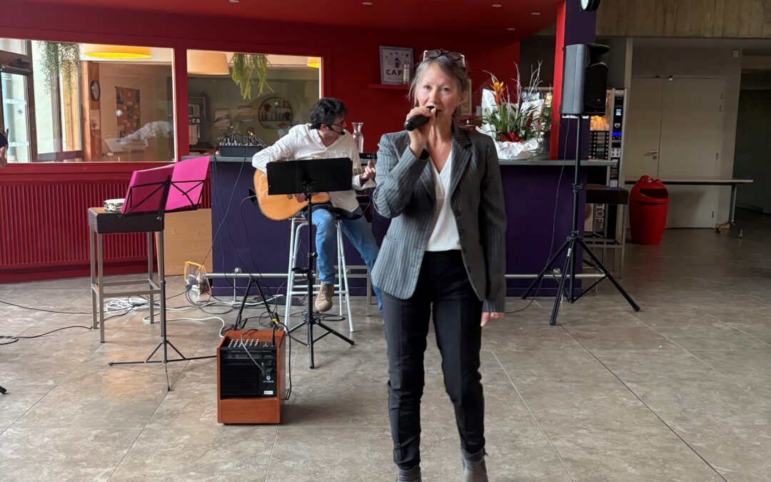 Un joli moment musical à la Christinière